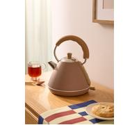 CREATE Bouilloire électrique Retro M – 1 L, 1200 W, arrêt automatique, filtre anti-calcaire – moka