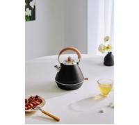KETTLE RETRO - Bouilloire Électrique Noir & Petite 600 ML