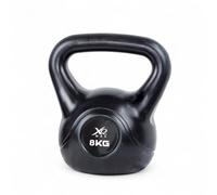Kettlebell 12 kg - XQ MAX - Kettlebell - Kettlebell - Kettlebell - Poids de fitness + poignée ergonomique, exercice à la maison + base stable, Ketelbell, Kettle Bells - 12 kg, plastique résistant avec