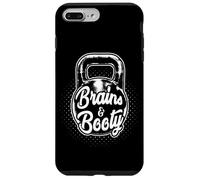 Kettlebell Cerveau & Booty Gym Entraînement Coque pour iPhone 7 Plus/8 Plus