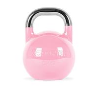 Kettlebell Competition 4-30 kg | Qualité professionnelle | haltère à boule de compétition, 8 kg - Pastellrosa