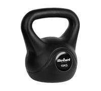 Kettlebell de 10 kg avec boule lestée pour les exercices abdominaux.