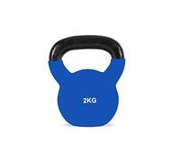 Kettlebell de 2 kg Idéal pour les exercices de fitness fonctionnels Crossfit entraînement musculaire, base en néoprène