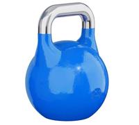 GORILLA SPORTS® Kettlebell de Competition - Poids de 8 à 40 kg, Individuel, avec Poignée, en Fonte d'Acier, en 9 couleurs - Haltère à Boule, Musculation, Entraînement, Exercice, Fitness, Gym, Domicile
