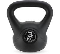 Kettlebell de musculation - Variété de Poids 2/3/4/6/8/10/12/14 kg - Prise en main facile et confortable, Haltère d'élan, Poids materiel sport, Musculation Accessoires de Fitness Hommes, Femme (3kg)