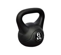 vidaXL Poids kettlebell 90388 – 6 kg, revêtement plastique