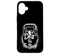 Kettlebell Do It for The Booty Gym Coque pour iPhone 16 Plus