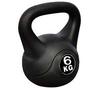 Kettlebell en béton 6 kg avec revêtement en plastique