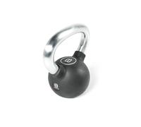 Kettlebell en caoutchouc O'live Fitness Noir 24 kg