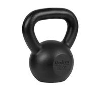 Kettlebell en fonte - REBEL - Rebel Active - 10 kg - Poignée ergonomique - Base plate