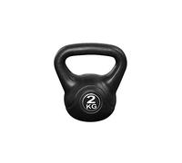 Kettlebell en vinyle Vivol - Poids d'entraînement avec revêtement plastique de qualité supérieure et remplissage en ciment - Idéal pour la salle de sport, le CrossFit et le fitness à domicile