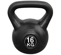 Kettlebell en vinyle Vivol - Poids d'entraînement avec revêtement plastique de qualité supérieure et remplissage en ciment - Idéal pour la salle de sport, le CrossFit et le fitness à domicile