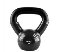 Kettlebell fer fondu HMS KNV Noir 8 kg