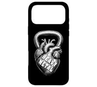 Kettlebell Funny Gym Heavy Metal Heart Fitness Coque pour iPhone 17 Pro Max