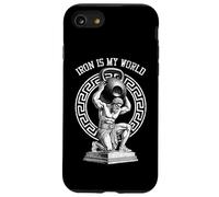 Kettlebell Greek God Gym Iron My World Funny Workout Muscle Coque pour iPhone SE (2020) / 7/8