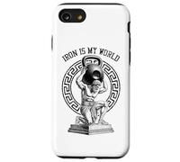 Kettlebell Greek God Gym Iron My World Funny Workout Muscle Coque pour iPhone SE (2020) / 7/8