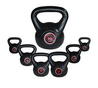Kettlebell Haltère Kettlebell main Poids Poids 2,5 kg/5 kg/7,5 kg/10 kg/12,5 kg/15 kg plastique/ciment