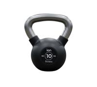 Kettlebell ION Fitness revêtu de caoutchouc - 10kg