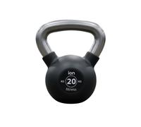 Kettlebell ION Fitness revêtu de caoutchouc - 20kg