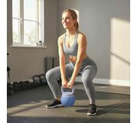 Kettlebell Libérez-vous d'un mode de vie sédentaire avec le kettlebell SPORTNOW de 8 kg. Idéal pour balancer, soulever ou presser, cet entraînement régulier sculpte les muscles, tonifie les bras et ép