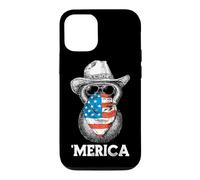 Kettlebell Lifting Weights Lunettes de Soleil Bandana Drapeau américain Coque pour iPhone 12/12 Pro