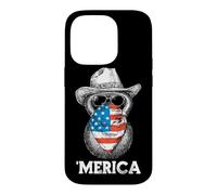 Kettlebell Lifting Weights Lunettes de Soleil Bandana Drapeau américain Coque pour iPhone 14 Pro