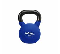 Kettlebell néoprène Softee Bleu 36 kg Unisex