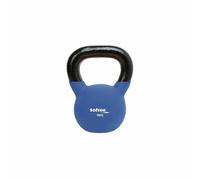 Kettlebell néoprène Softee 16 kg bleu