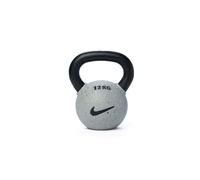 Kettlebell Nike Strength Revêtue de Caoutchouc (Gris Loup) - 12kg
