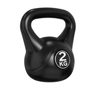 Kettlebell polyéthilène PE 2kg noir