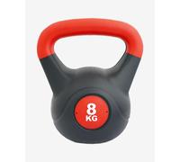 Kettlebell PVC 8 kg Softee rouge noir