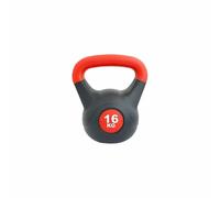Kettlebell PVC 16 kg Softee rouge noir