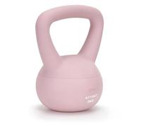 Kettlebell souple 2 kg - ACTIGET - Rose clair - Ergonomique - Sécurisée - Idéale pour femmes