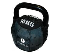 Kettlebell souple - SVELTUS - 10 kg - Camouflage - Coton - Souple - Non abrasif - Réduit le risque de blessures