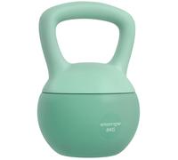 SPORTNOW Kettlebell 8kg - Collaboration Aosom.fr x FFHandball - haltère avec poignée antidérapante pour fitness musculation cardio, vert