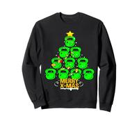 Kettlebells drôles de Noël, Fitness, entraînement de Noël Sweatshirt
