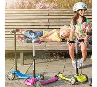 Kettler Kwizzy Kickboard rouge trottinette 3 roues pour enfants en bas âge