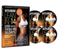 Kettlercise Lean-IN-14 Kettlebell DVD 4 Disc Collection NEW FOR 2016 FROM BEGINNER TO ADVANCED