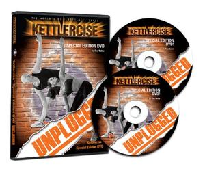Kettlercise Unplugged 2 Disc DVD - The World’s No#1 Kettlebell Class NEW RELEASE Home Workout DVD Ultimate Fat Loss & Body Tone Program