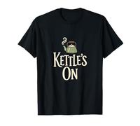 Kettle's on | Citation d'amateur de thé | Steep Time T-Shirt