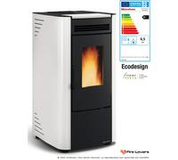 Ketty 5.0 7kW Poêle à granulés blanc