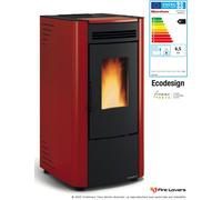 Poêle à granulés La Nordica Extraflame Ketty Evo 2.0 | 6,5 kW Acier beige parchemin