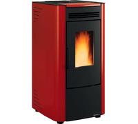 Ketty 5.0 Poêle à granulés ventilé 6,5 kW Réservoir 15 kg Volume 187 m³ Ivoire