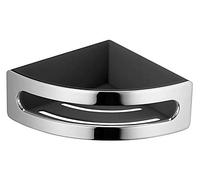 Keuco 11657010001 Elegance Porte-éponge de coin en 2 parties à assembler Chromé/gris anthracite