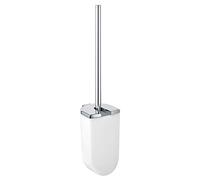 Keuco Elegance - Set porte brosse de toilette chrome / blanc