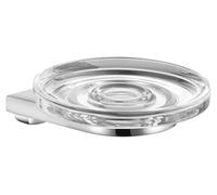 Keuco 12755019000 Porte-savon en cristal avec socle chromé