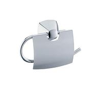 KEUCO CITY.2 support de papier toilette avec couvercle, chromé, orientable, 02760010000