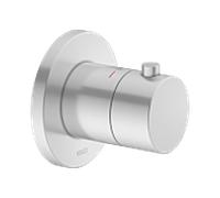 Keuco 59553170001 mitigeur thermostatique à encastrer, rond, finition aluminium