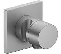 Keuco arrêt / inverseur dissimulée à 2 voies, support de douche, poignée Pure, carrée, finition aluminium