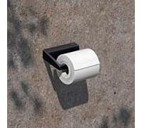 KEUCO AVENO porte-papier toilette, 14662370000 rigide, à coller/visser, noir mat